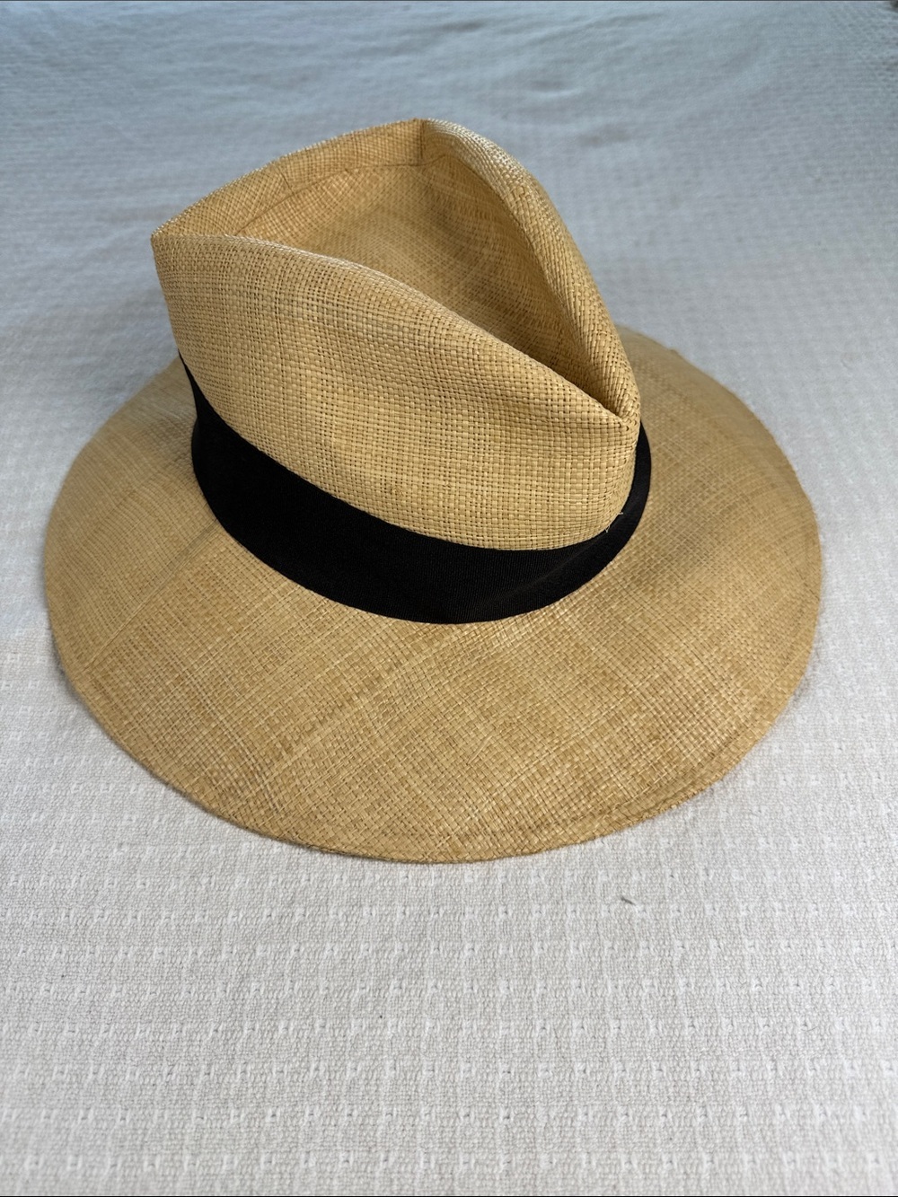 Wallaroo Hat Company Morgan hat straw with black band cowboy sun hat